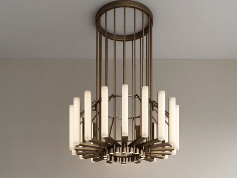 Modern Affordable Luxury Style Multi-Head Chandelier Metal Chandelier