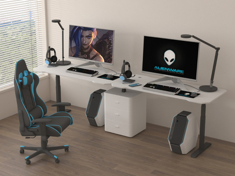 E-sports chair computer desk game table and chair computer