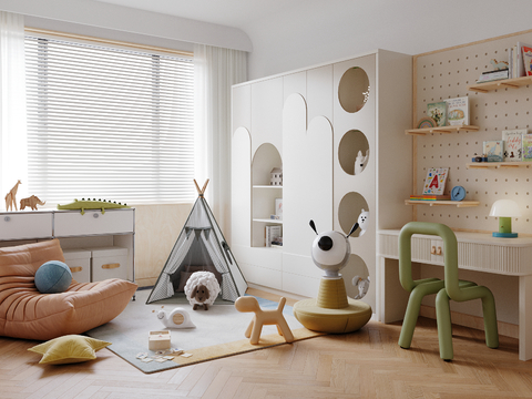 Modern kids Bedroom toy room