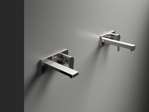 Modern faucet in-wall faucet