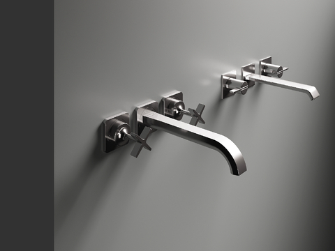 Modern faucet in-wall faucet