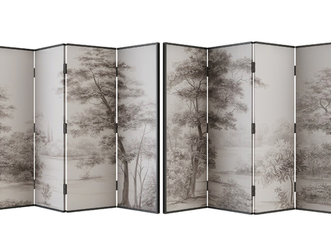 New Chinese Folding Screen