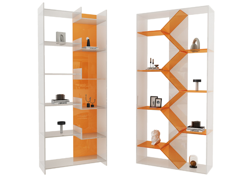 Acrylic Decorative Cabinet Rack