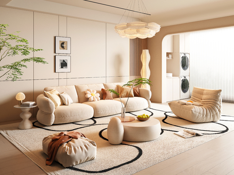 Cream Style living room