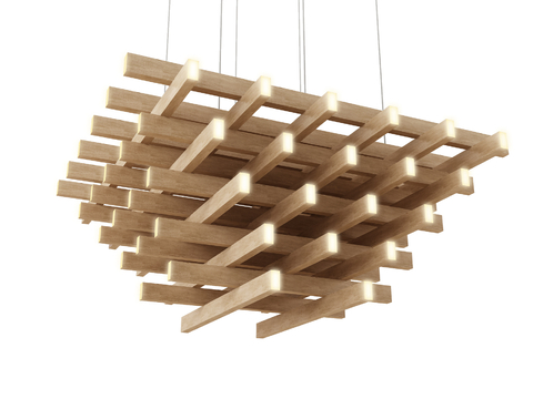 Modern Matrix Chandelier