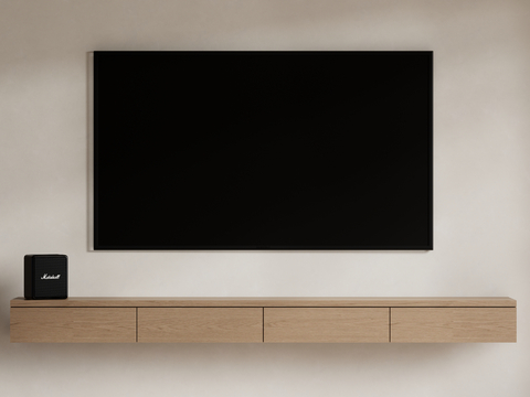 Log Style TV cabinet