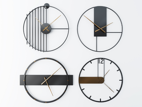 Modern Minimalist Wall Clock