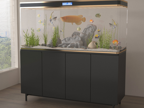 Modern Fish Tank Glass Fish Tank Aquarium