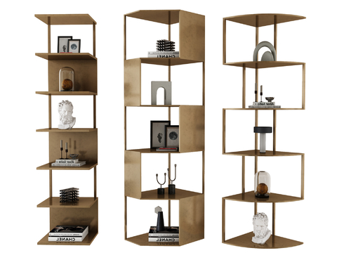 Modern Decorative Rack Storage Rack Display Rack