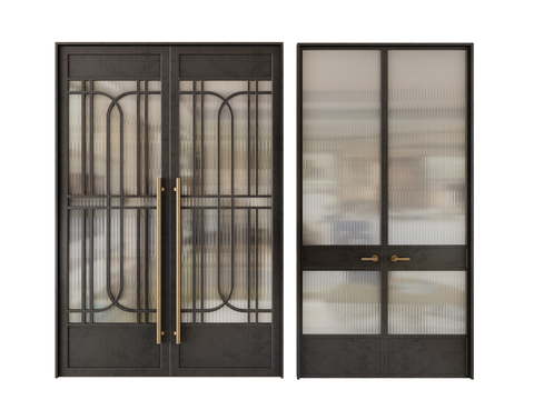 Modern Changhong Glass Door