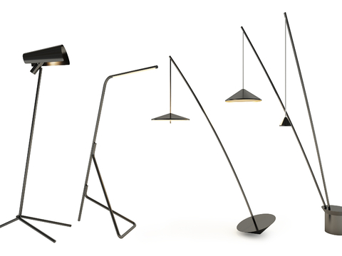 Creative floor lamp fishing lamp