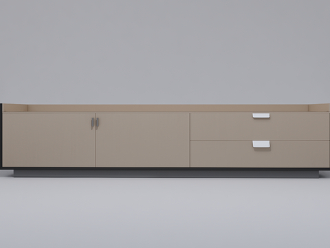 Italian Minimalist TV Cabinet