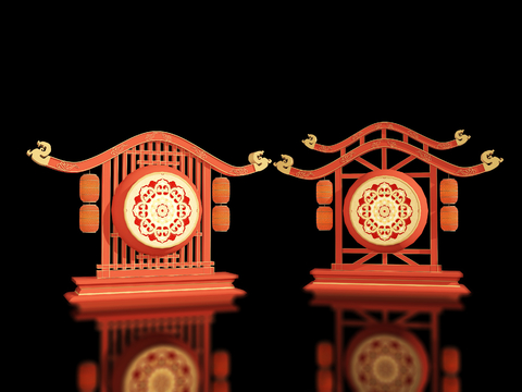 New Chinese Stage Art Display Lantern Stage