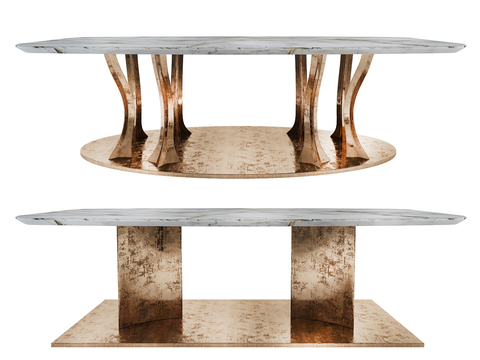 Modern Affordable Luxury Style Dining Table