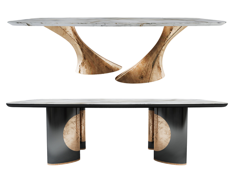 Modern Affordable Luxury Style Dining Table