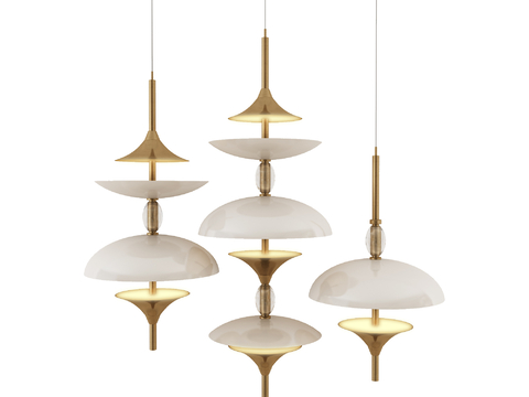 Modern small chandelier