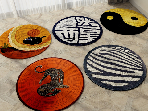 Creative Carpet Round Blanket