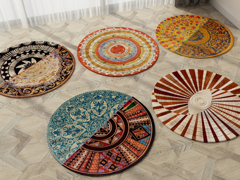 Modern Round Carpet