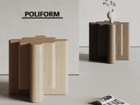 poliform modern side table solid wood side table