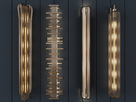 Affordable Luxury Style Wall Lamp Long Wall Lamp