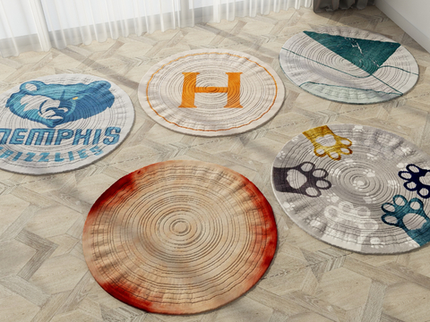 Creative Carpet Round Blanket