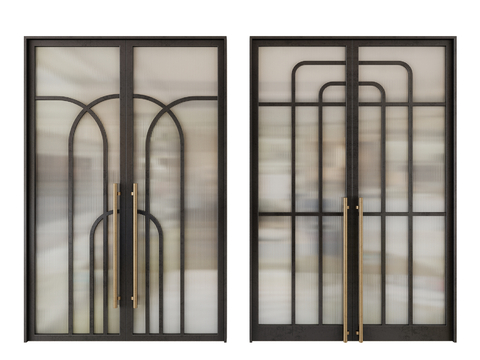 Modern Changhong Glass Door