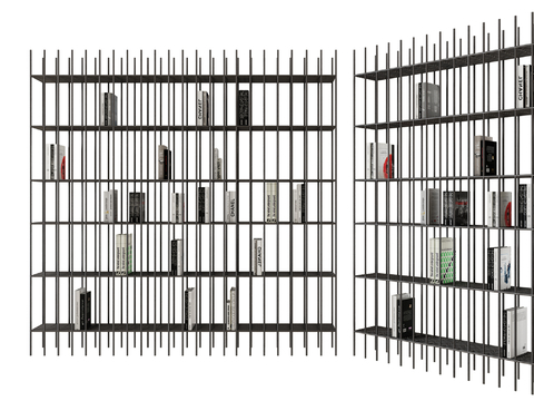 Modern Bookcase Rack