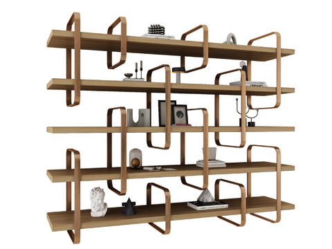 Modern Decorative Rack Storage Rack