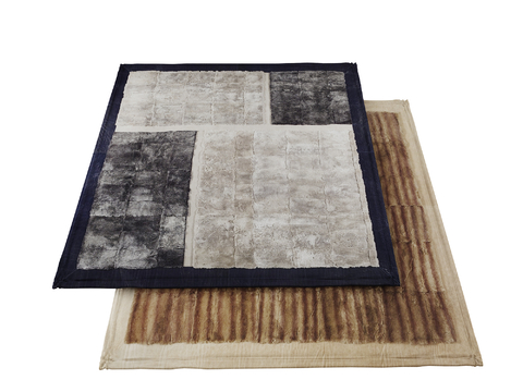 Abstract carpet square carpet