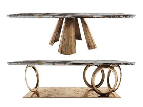 Modern Affordable Luxury Style Dining Table