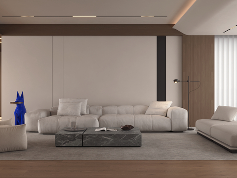 Modern Minimalist Living Room