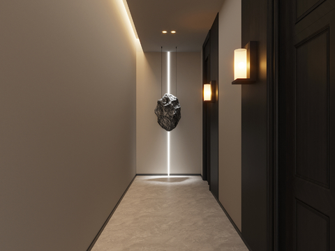 Modern Away Hotel Corridor