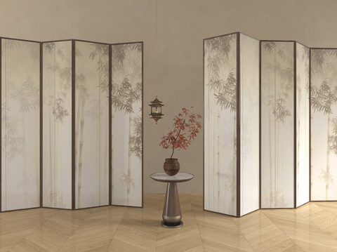 New Chinese Screen Mural Screen Folding Screen