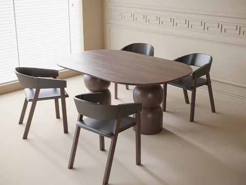 Oval Dining Table