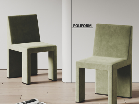 poliform modern dining chair chair