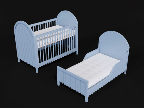 Modern wooden kids Bed