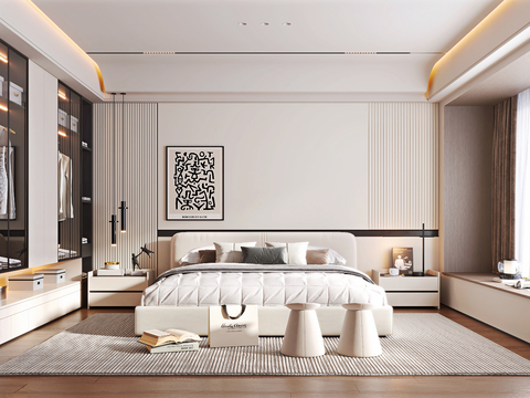 Modern Affordable Luxury Style Bedroom Master Bedroom