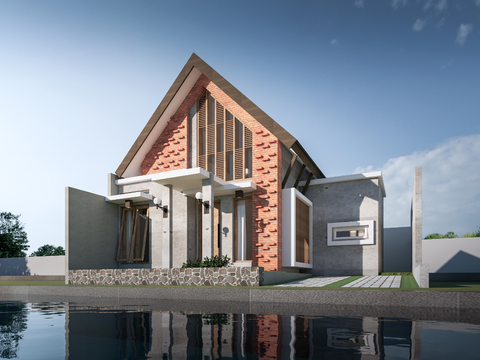 Modern single-family villa