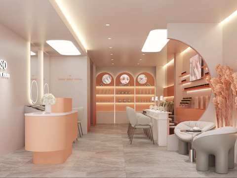 Modern Nail and Eyelash Shop