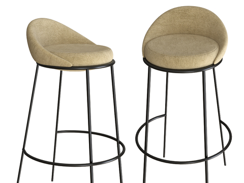 Nordic Bar Chair Bar Stool High Stool