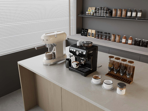 Coffee machine Bagged coffee beans