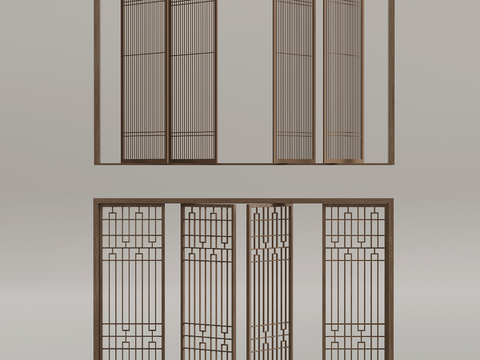 New Chinese-style screen partition