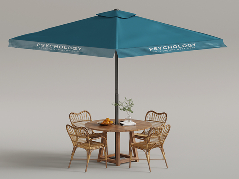 Modern outdoor tables and chairs