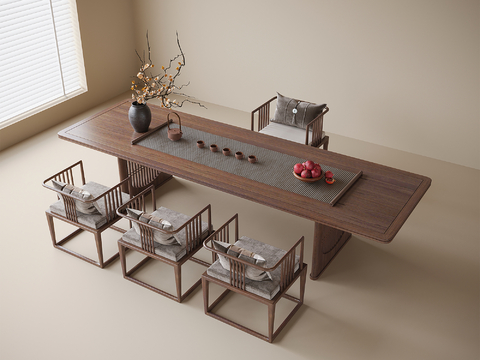 modern tea table and chair