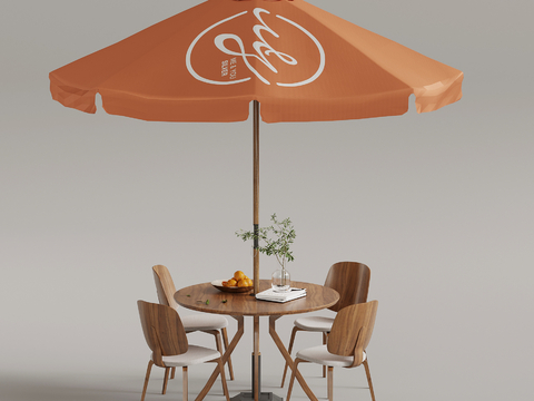 Modern outdoor tables and chairs