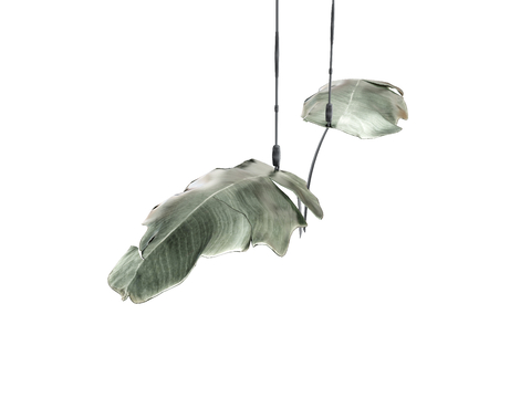 Modern banana leaf chandelier decorative chandelier