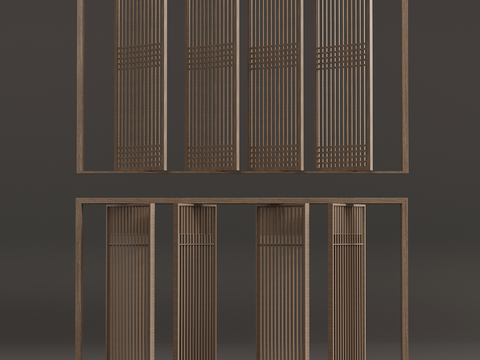 New Chinese-style screen partition