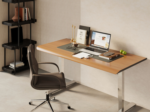 medieval style desk and chair