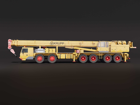 Truck Crane Large Car