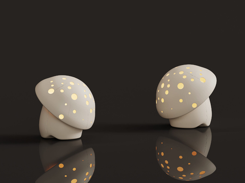 Modern Minimalist Mushroom Table Lamp